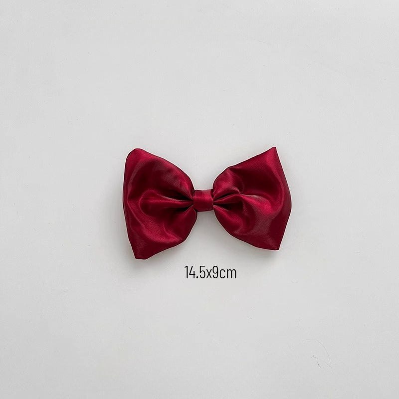 Red Satin Bows for Gift Packaging