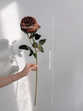 Load image into Gallery viewer, Vintage Long-Stemmed Austin Rose Artificial Flower