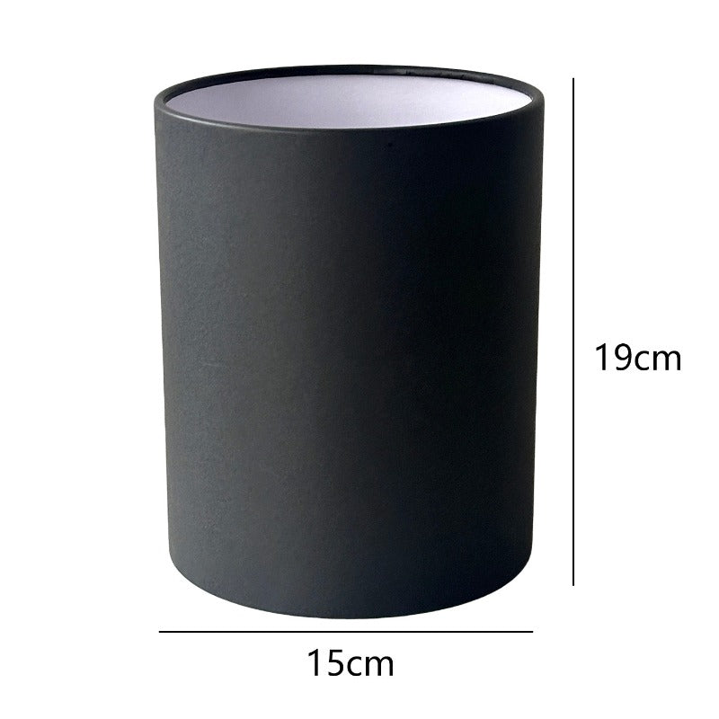Minimalist Solid Color Round Flower Gift Box
