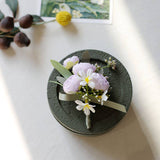 Load image into Gallery viewer, Peony &amp; White Blooms Wedding Boutonniere