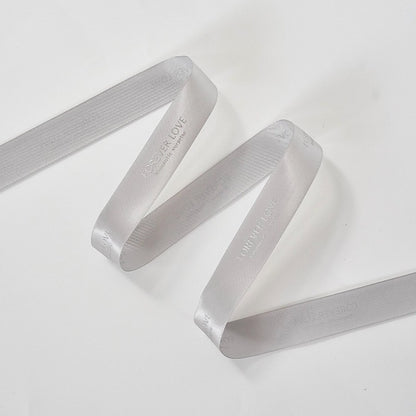 "Forever Love" Printed Satin Ribbon (25mm x 20Yd)
