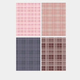 Load image into Gallery viewer, Vintage Plaid Bouquet Paper Sheets Pack 30 (17" x 23")