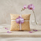 Load image into Gallery viewer, Small Square Hand-Woven Bamboo Gift Box