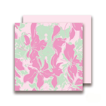 20pcs Abstract Art Floral Wrap Paper (58x58cm)