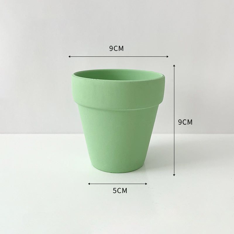 9cm ceramic plant pot Bright Coloured Ceramic Flower Pot