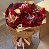 Load image into Gallery viewer, 10pcs Kraft Wrap Paper for Valentine&#39;s Day Bouquets (44x58cm)