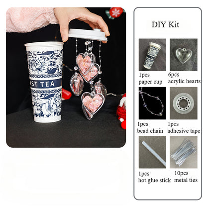 Heart Wind Chime Surprise Money Gift DIY Kit