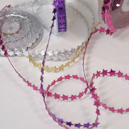 Star Shaped Trim Ribbon (15mmx15m)