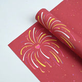Load image into Gallery viewer, 20pcs Fireworks Print Flower Wrap Paper (30x50cm)