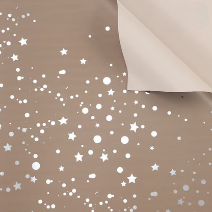 20pcs Dual-Color Starry Sky Bouquet Paper (57x57cm)