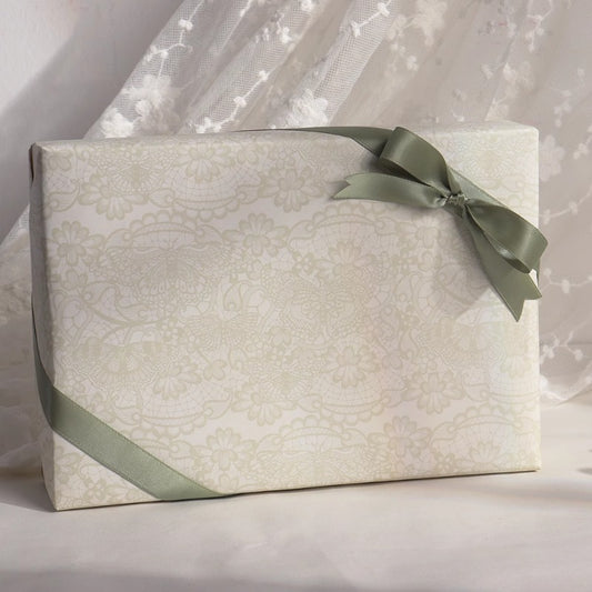 Lace Butterfly Gift Wrap Paper (50x70cm) Pack 2