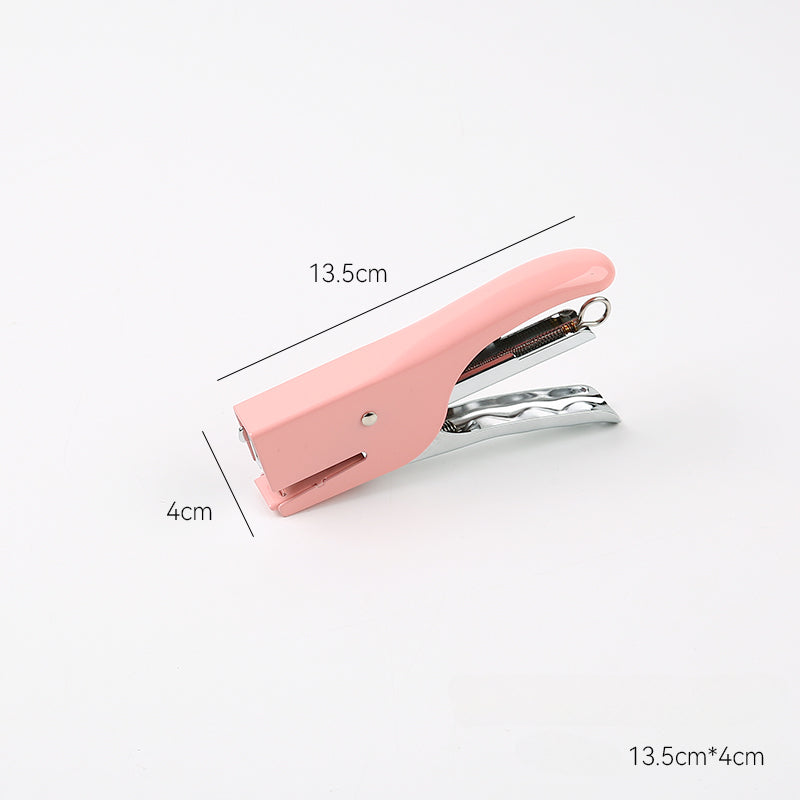 Macaron Color Stapler Tape Dispenser Hole Puncher
