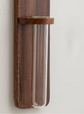 Load image into Gallery viewer, Wall-Mounted Wood Hydroponic Vase