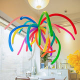 Load image into Gallery viewer, Colorful Firework Skinny Long Balloons Kit