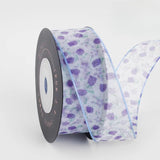 Load image into Gallery viewer, Tulip Printed Sheer Ribbon (2.5cmx10Yd)