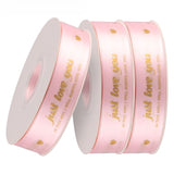 Load image into Gallery viewer, JUST LOVE YOU Satin Ribbon (2.5cmx40Yd)