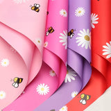 Load image into Gallery viewer, 20pcs Daisy Bee Bouquet Wrap Paper (57x57cm)