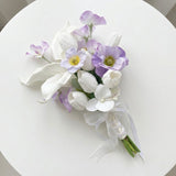 Load image into Gallery viewer, Modern Minimalist Calla Lily Wedding Bouquet
