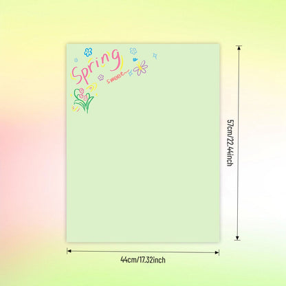 Hand-Drawn Spring Floral Wrap Paper Pack 20 (17" x 22")
