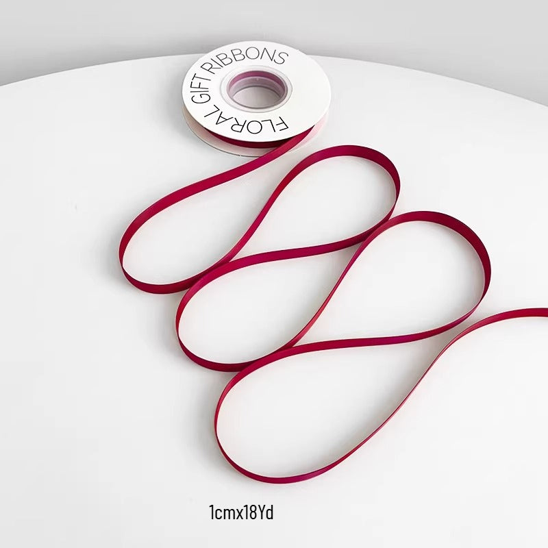 Burgundy Valentine’s Day Florist Ribbon