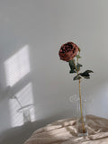 Load image into Gallery viewer, Vintage Long-Stemmed Austin Rose Artificial Flower