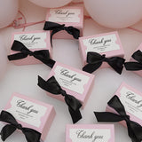 Load image into Gallery viewer, Pink Thank You Gift Box with Ribbon Pack 20