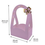 Load image into Gallery viewer, 10pcs Butterfly Floral Gift Box with Handle