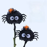 Load image into Gallery viewer, 5 Sets Felt Safety Eyes Halloween Floral DIY Material Kit