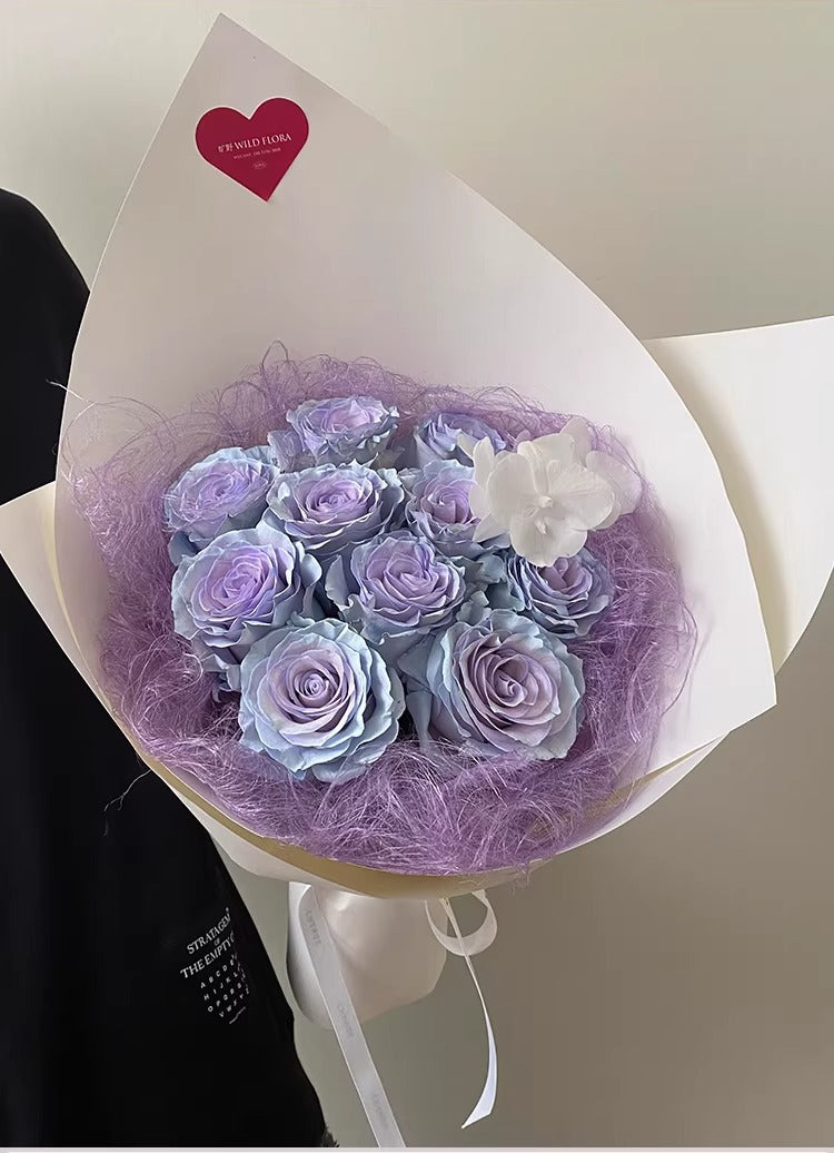 Natural Hemp Fiber for Artistic Bouquet Packaging