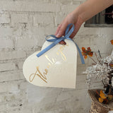 Load image into Gallery viewer, 10pcs Heart-shaped Thank You Gift Box with Ribbon