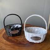 Load image into Gallery viewer, Rattan Floral Gift Basket with Plastic Liner
