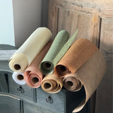 Load image into Gallery viewer, Natural Burlap Fabric Roll (48cmx5Yd)