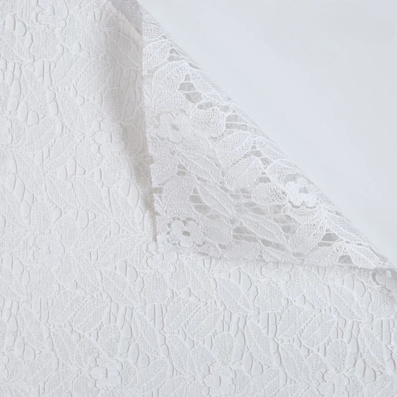 Lot de 12 feuilles de papier d'emballage pour bouquet en dentelle imperméable (38 cm x 48 cm)