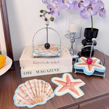 Load image into Gallery viewer, 40-Pack Sea Star Shell Napkins for Parties