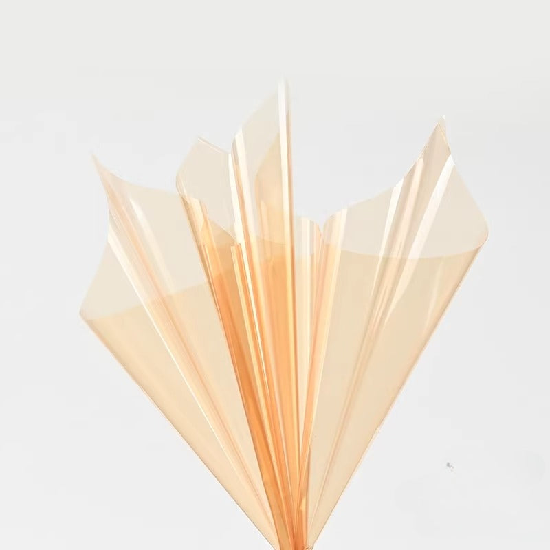 20pcs Colored Clear Cellophane Wrap Sheet (58x58cm)