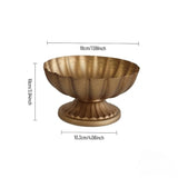 Load image into Gallery viewer, Vintage Metal Pedestal Compote Vase