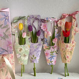 Load image into Gallery viewer, 10pcs Spring Inspired Flower Wrap Bags