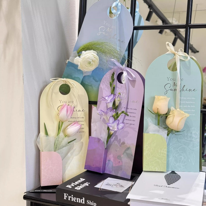 10pcs Single Flower Bouquet Packaging Box