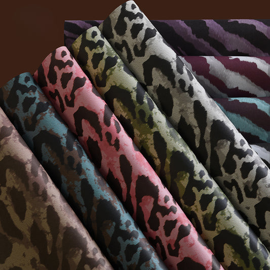 Leopard Print Paper for Flower Bouquets Pack 20 (50x50cm)