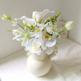 Load image into Gallery viewer, White Orchid &amp; Calla Lily Bridesmaid Bouquet