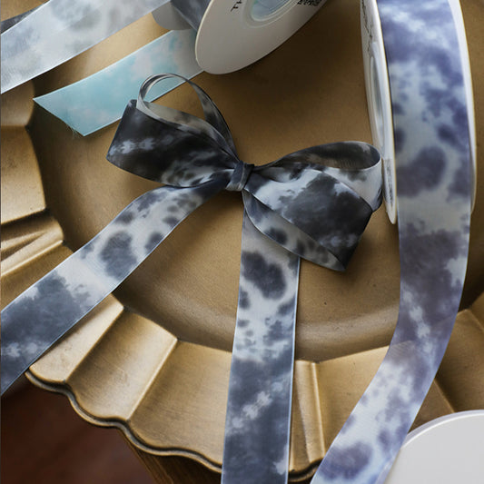 Artistic Tie-dye Chiffon Ribbon (2.5cmx20Yd)