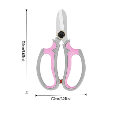 Ciseaux de fleuriste ergonomiques résistants à la rouille