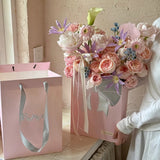 Load image into Gallery viewer, 4pcs Luxury Bow Design Flower Packaging Bag