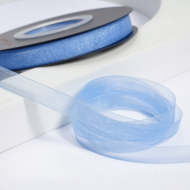 Solid Color Sheer Organza Ribbon (10mmx50Yd)