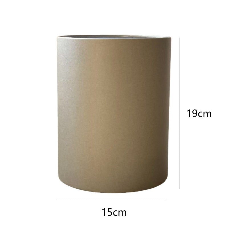 Minimalist Solid Color Round Flower Gift Box