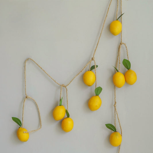 Artificial Lemon Fruit Vine Garland (150cmL)