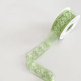 Load image into Gallery viewer, Floral Lace Florist Ribbon (38mmx8Yd)