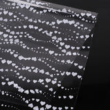 Load image into Gallery viewer, 20pcs Heart Wave Translucent Cellophane Paper (57x57cm)