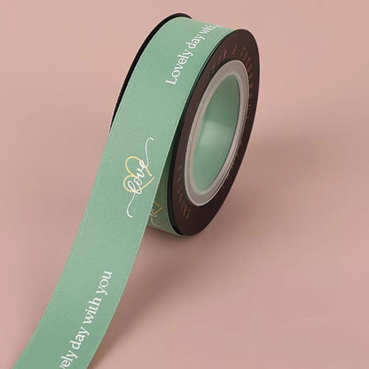 LOVELY DAY WITH YOU Gift Ribbon (2cmx10Yd)