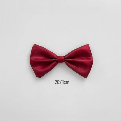 Red Satin Bows for Gift Packaging